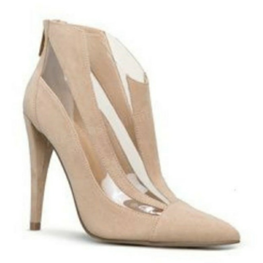NIB Nude Stiletto Bootie